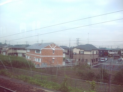 東北本線　埼玉県　車窓から。